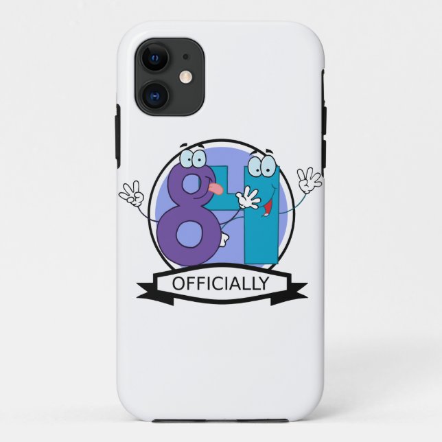 Officially 84 Birthday Banner Case-Mate iPhone Case (Back)