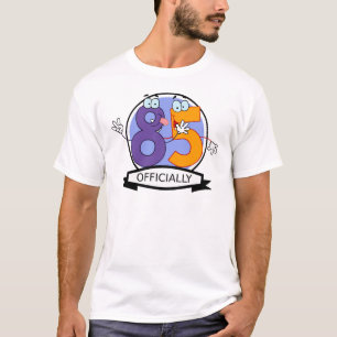 Officially 85 Birthday Banner T-Shirt