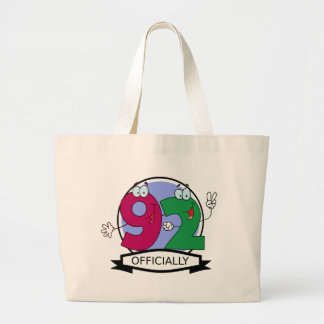 Officially 92 Birthday Banner Large Tote Bag
