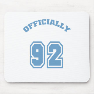 Officially 92 mouse pad