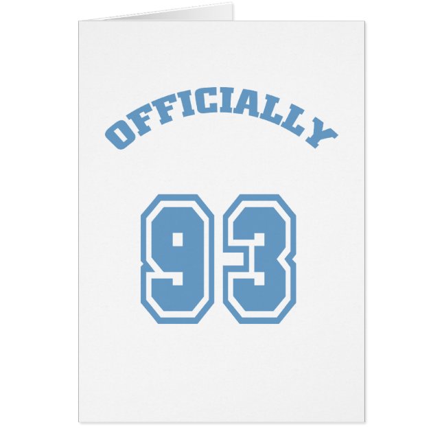 Officially 93 (Front)