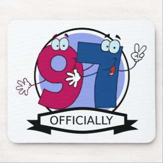 Officially 97 Birthday Banner Mouse Pad