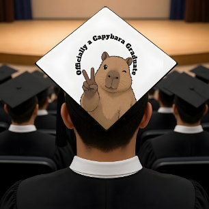 Officially a Capybara Graduate Tassel Topper