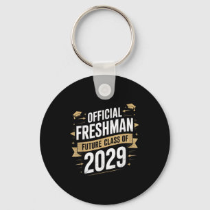 Officially A Freshman Cl Of 2029 Graduation Keychain