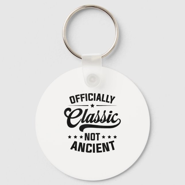 Officially Clic, Not Ancient Tank Top_1  Keychain (Front)