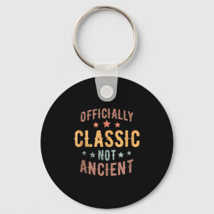 Officially Clic, Not Ancient Tank Top Keychain