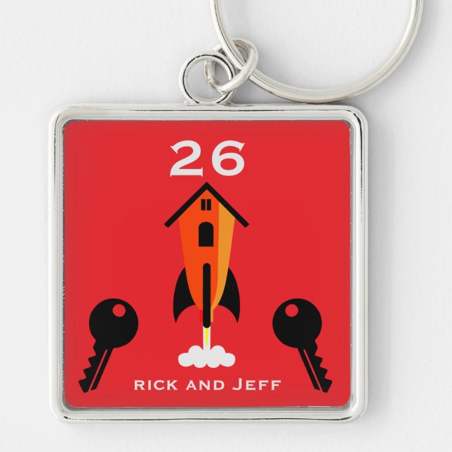 Officially Homeowners Keychain (Front)