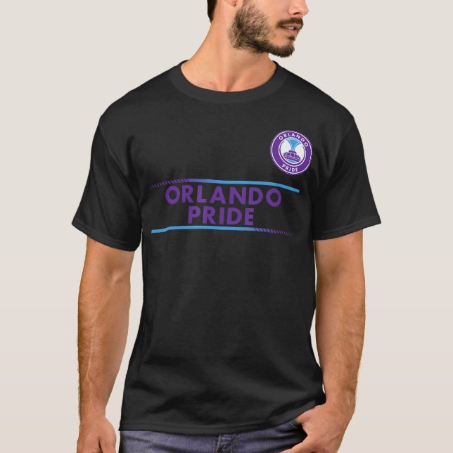 Officially Licensed Orlando Pride Soccer Nwsl Appa T-Shirt (Front)