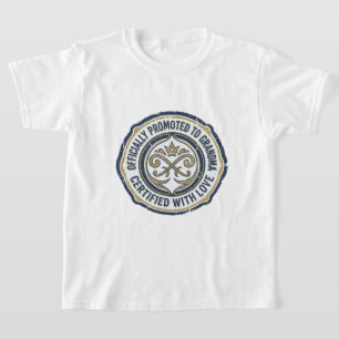Officially Promoted to Grandma Announcement T-Shirt