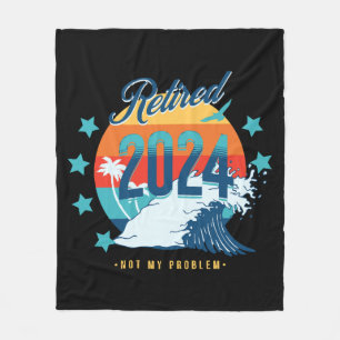 Officially Retired 2024 Fleece Blanket