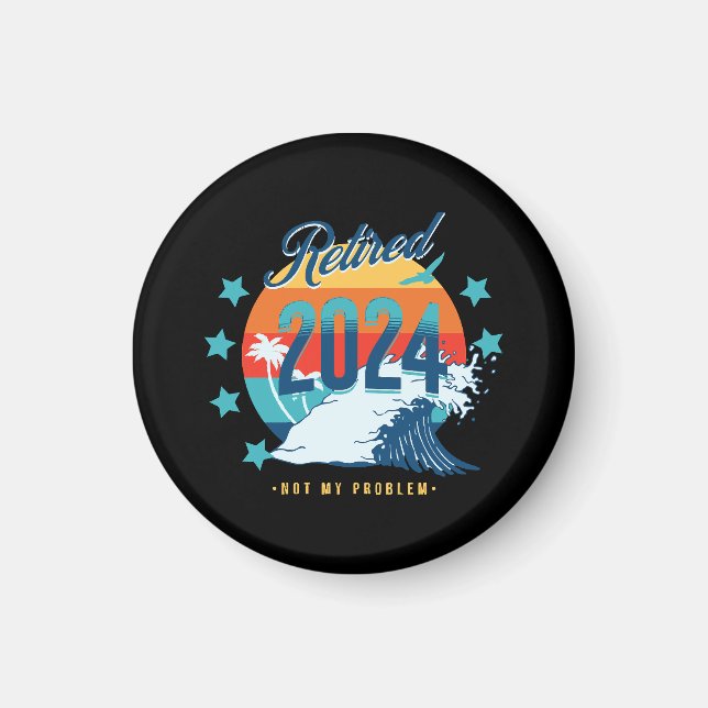 Officially Retired 2024 Magnet (Front)