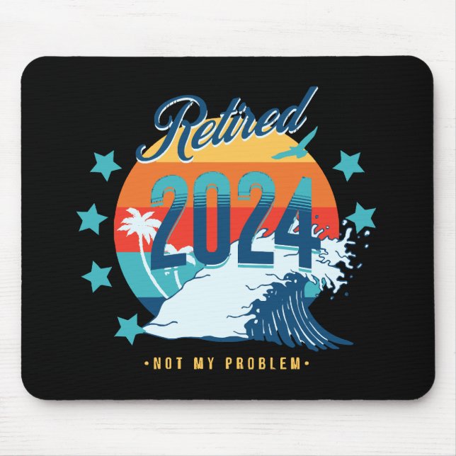 Officially Retired 2024 Mouse Pad (Front)