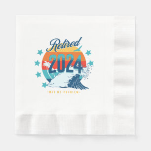 Officially Retired 2024 Napkin