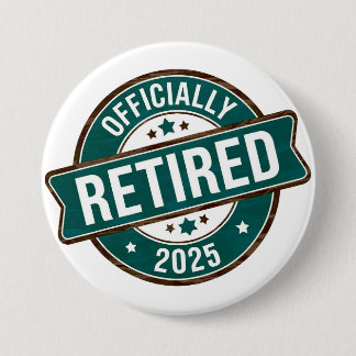 Officially retired 2025 3 inch round button