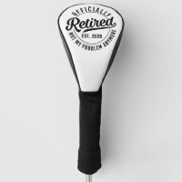 Officially Retired 2026 Funny Golf