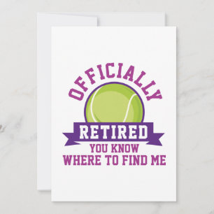 Officially Retired You Know Where To Find Me Thank You Card