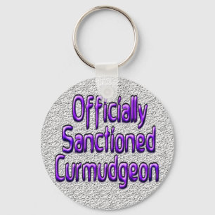Officially Sanctioned Curmudgeon Keychain