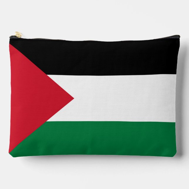 officially the State of Palestine country flag  Accessory Pouch (Front)