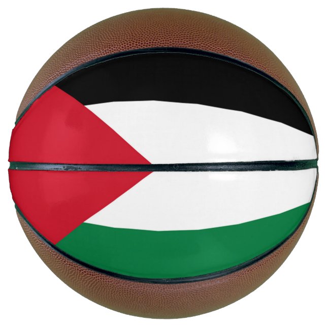 officially the State of Palestine country flag Basketball (Front)