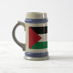 officially the State of Palestine country flag Beer Stein