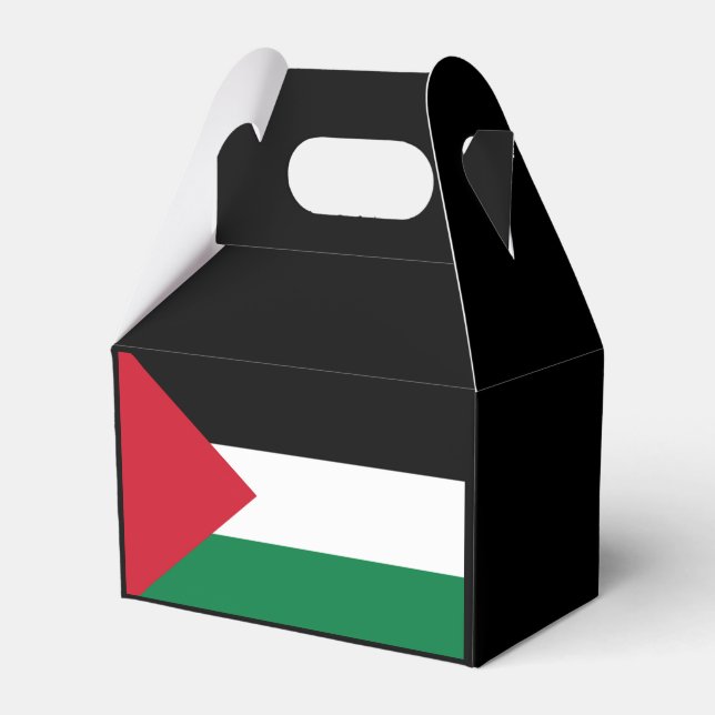 officially the State of Palestine country flag Favor Box (Front Side)