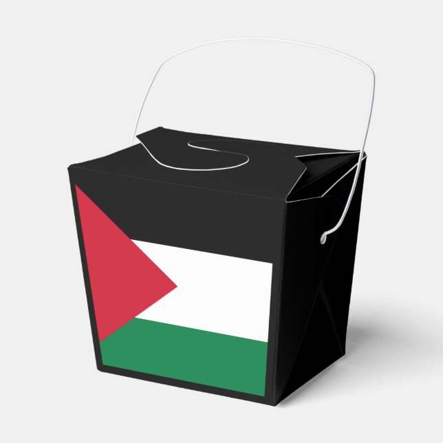 officially the State of Palestine country flag  Favor Box (Front Side)