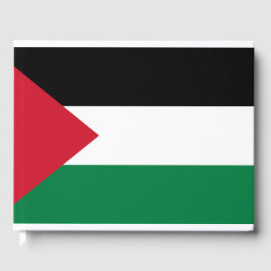 officially the State of Palestine country flag Guest Book