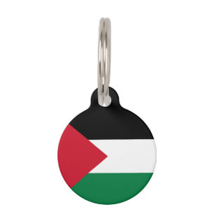 officially the State of Palestine country flag Pet Tag