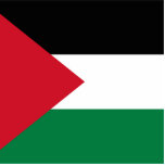 officially the State of Palestine country flag Photo Sculpture Magnet<br><div class="desc">Flag of Palestine, officially the State of Palestine country flag graghic Style shirt - A simple basic flag graghic design. For Palestinians, Palestine lovers Pro-Palestinian, or, everyone who supports freedom and justice and fights injustice.Great gift idea or vacation souvenir keepsake. town, city & state. You will love and look great...</div>