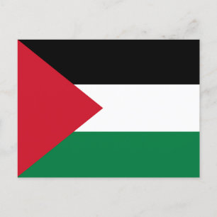 officially the State of Palestine country flag Postcard