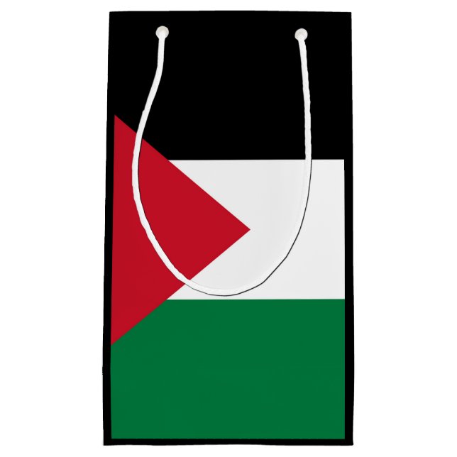 officially the State of Palestine country flag Small Gift Bag (Front)