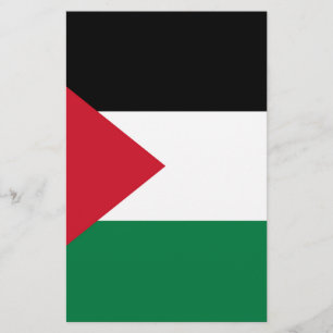 officially the State of Palestine country flag Stationery