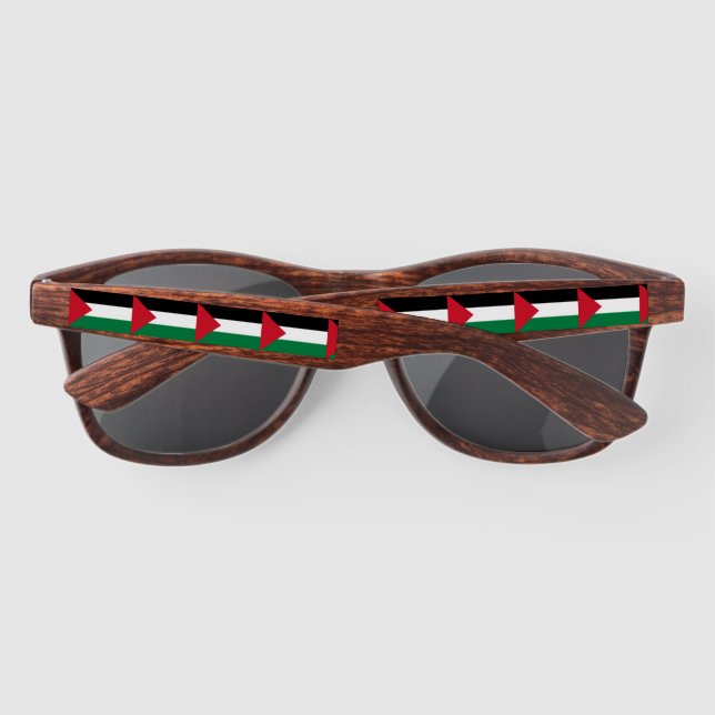 officially the State of Palestine country flag  Sunglasses (Back)