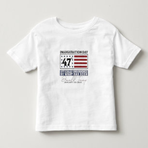 Officially Unburdened By What Has Been Trump 47 Toddler T-shirt