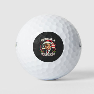 Officially Unburdened By What Has Been Trump 47th Golf Balls