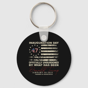 Officially Unburdened By What Has Been Trump Victo Keychain