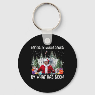 Officially Unburdened By What Has Been Trump Victo Keychain