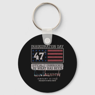 Officially Unburdened By What Has Been Trump Victo Keychain