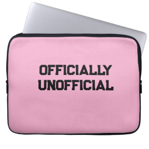 Officially Unofficial Laptop Sleeve