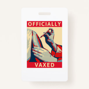 Officially Vaxed Badge