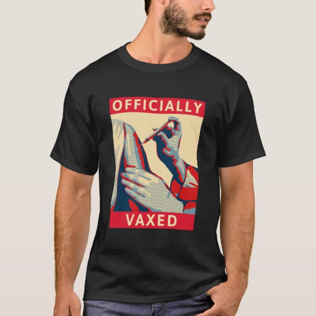Officially Vaxed T-Shirt (Front)