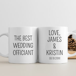 Officiant Proposal Best Wedding Officiant W/Name Mug
