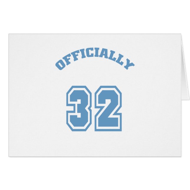 Officiellement 32 (Devant horizontal)