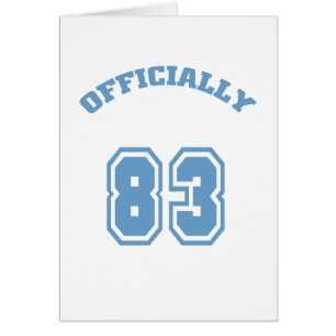 Officiellement 83