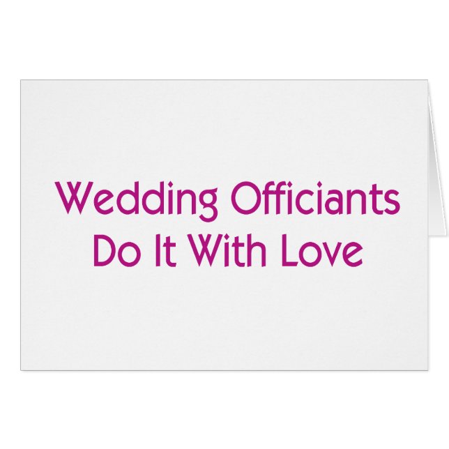 Officiers mariages (Devant horizontal)