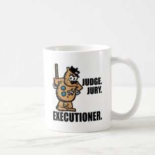 Offisa Pupp: "Judge, Jury, Executioner" Coffee Mug