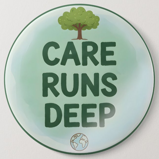 Offline Feels Better 6 Inch Round Button (Front)