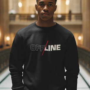 Offline Geek Humour Sweatshirt