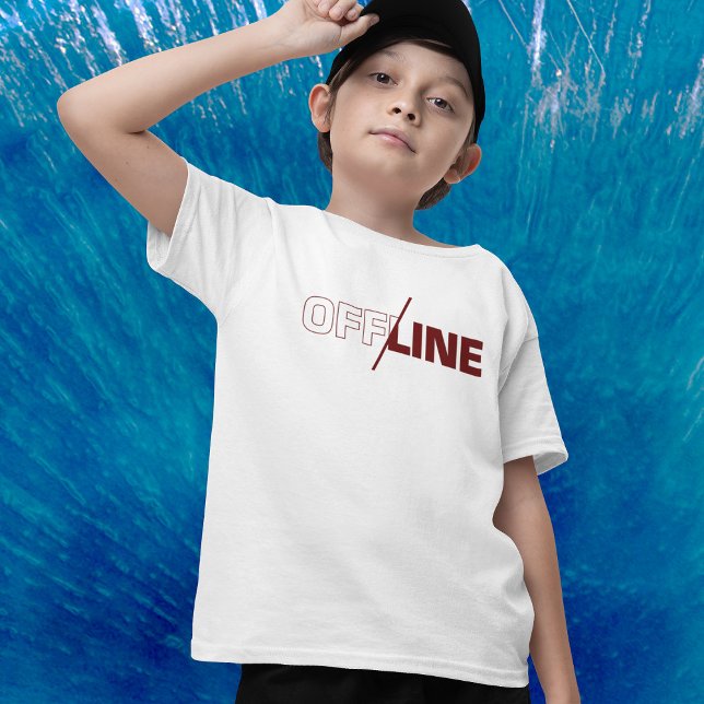 Offline | Geek Humour T-Shirt (Creator Uploaded)