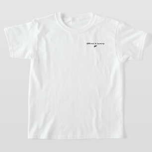 Offline Is Luxury - Minimalist Aesthetic T-Shirt